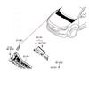 For Mazda CX30 CX 30   Front Windshield Wiper Cowl Deflector Cover Seal Cap