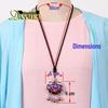 Yunnan Ethnic Embroidered Flower Choker Necklace 2024 - Travel Souvenir & Gift Sweater Chain