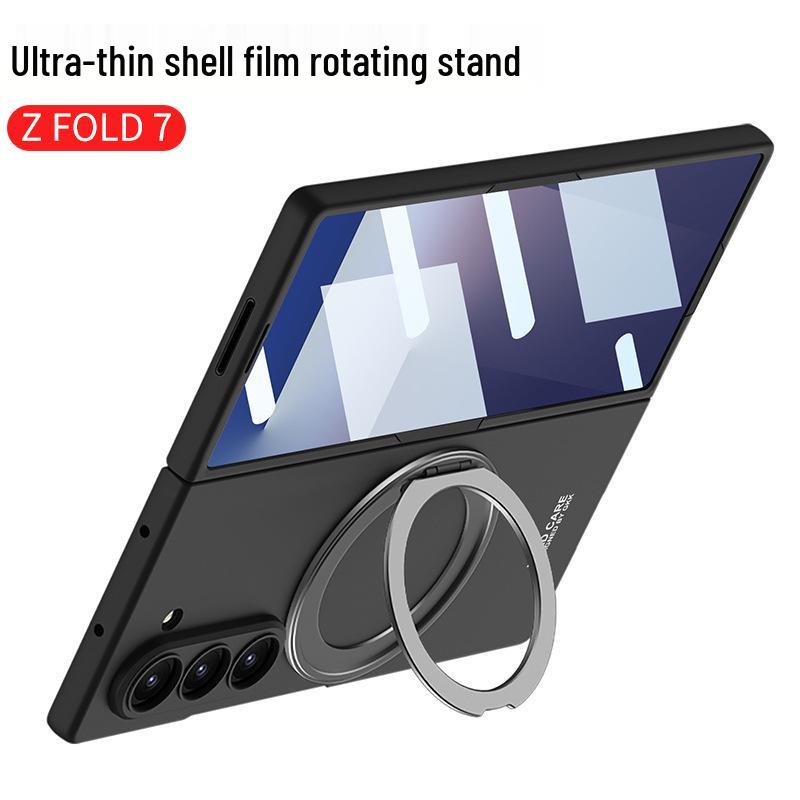 Samsung Z Fold7 Ultra-Thin Rotating Stand Case with Wireless Charging