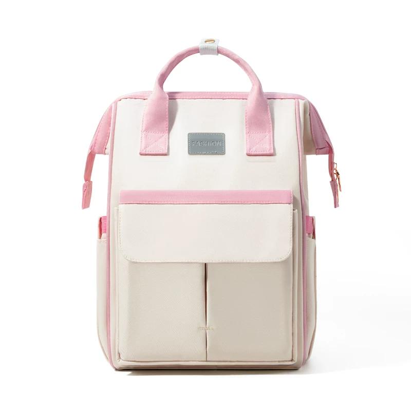 Mommy bag mother and baby light portable go out large capacity new storage multi-functional backpack waterproof baby walking backpack female