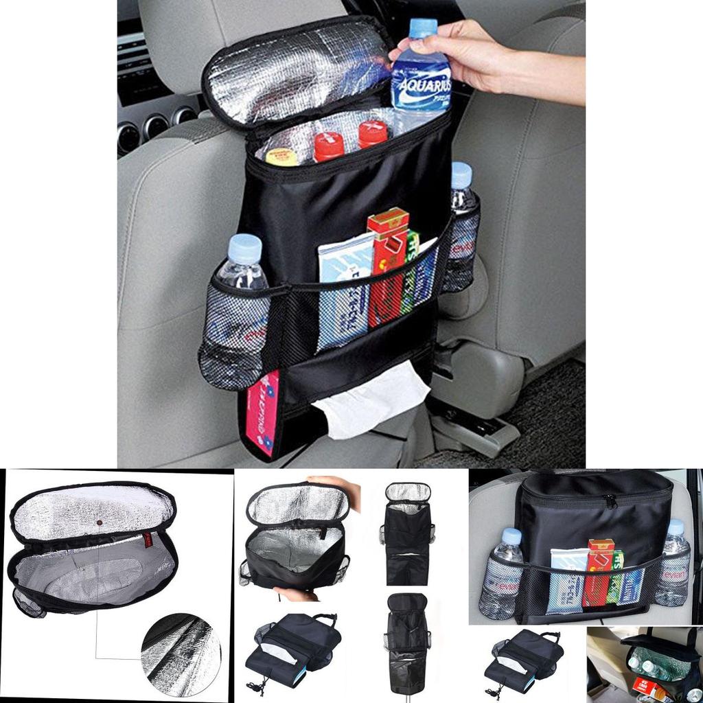 Car Ice Pack Thermal Insulation Bag Seat Sundries Paper Towel Storage Bags