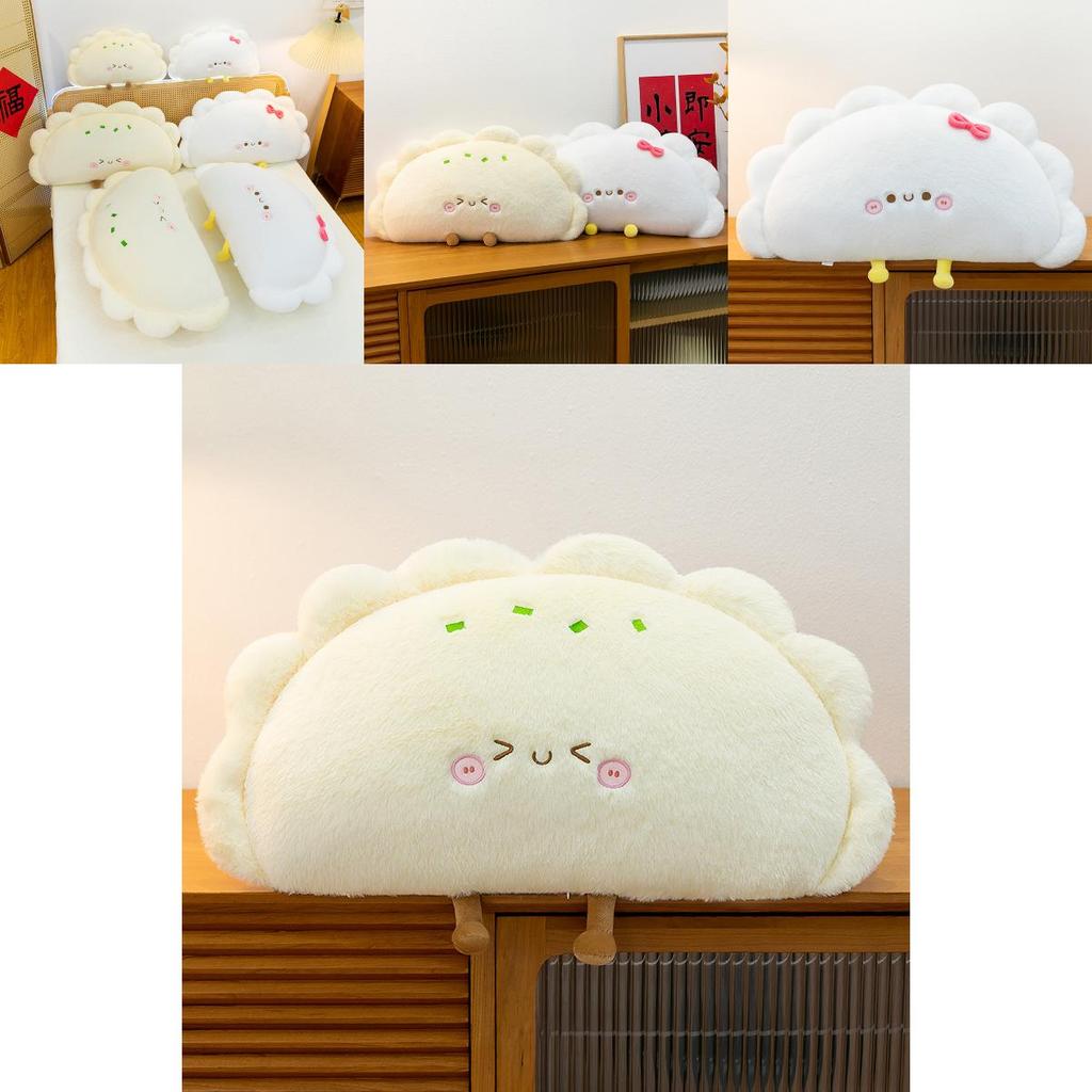 Dumplings Plush Toy With Soft Pp Cotton For Cafe Decor And Gift