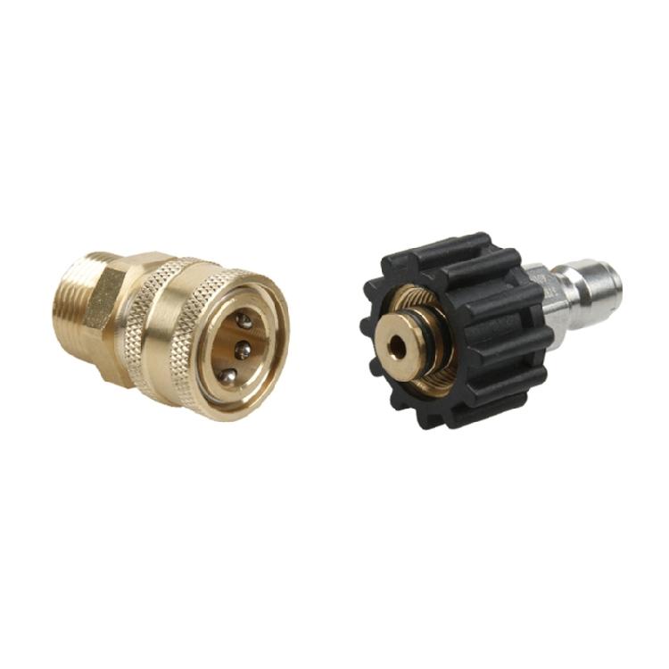 Quick Connector Pressure Washer Adapter 3/8'' Release Set Nozzle Fitting Supplie