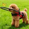 Crashproof Protective Collar for Blind Dog Stable Frame Adjustable Guide Harness Enhancing Pet Mobility Aid