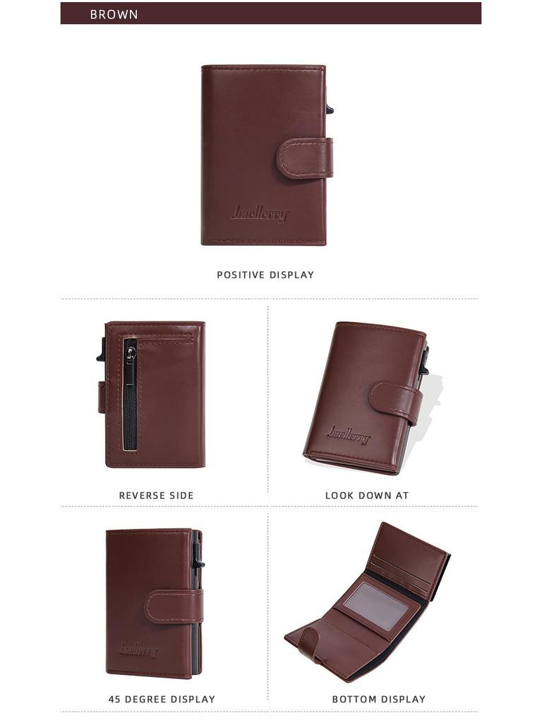 Baellerry RFID Anti-theft Aluminum Card Holder for Men