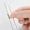 100Pcs Colored Cotton Double Head Spiral Cotton Swab,Beautiful and Easy To Use, Used for Daily Cleaning Care, and Makeup Removal
