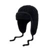 Thickened Winter Plush Hat Warm Lei Feng Hat Fashion Bonnet Caps  Outdoor