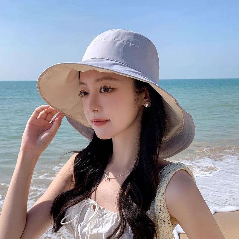Summer Sun Hat for Women In Spring and Summer Korean Versatile Fisherman Hat New Outdoor Sun Protection Face Covering Sun Hat