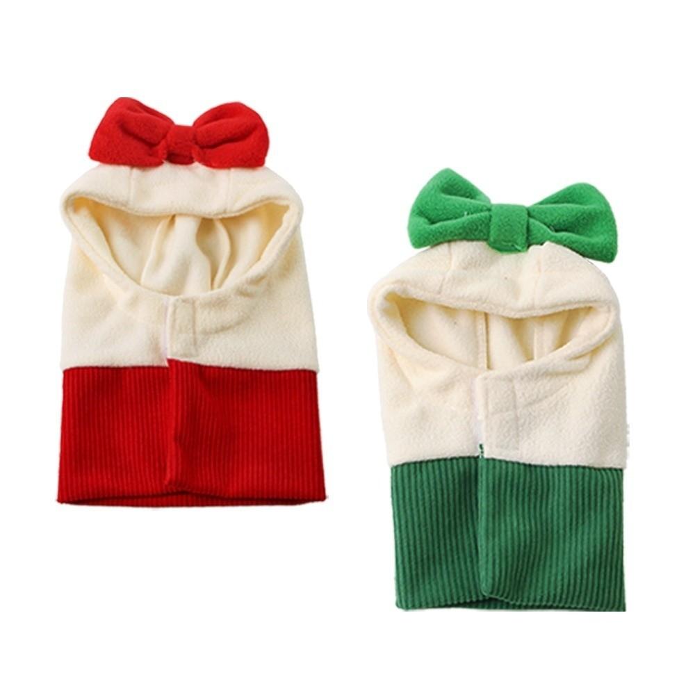 Fashion Dog Christmas Hat Warm Cute Pet Headgear Decorative Bow Cat Costume Festive