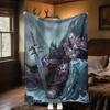 World of Warcraft Blanket Fantasy Creature Perfect All Seasons Soft Comfortable Sofa Office Nap Travel Festive Gift