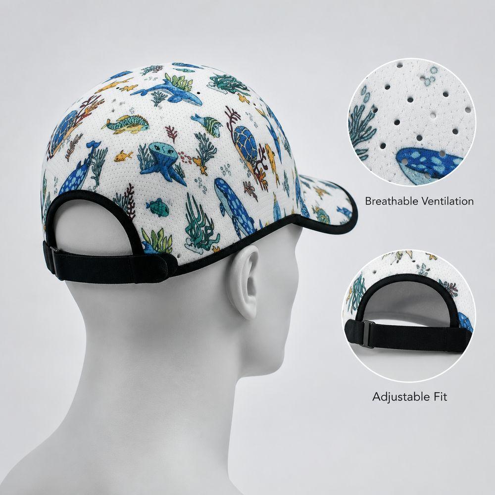 Seamless Sports Hat Quick Drying Visor Cap Creative Gift Baseball Cap