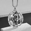 Colier pandantiv Statuie Zeu Egiptean Antic Anubis pentru Bărbați și Femei Bijuterii Accesorii Amuletă Faraon Vintage