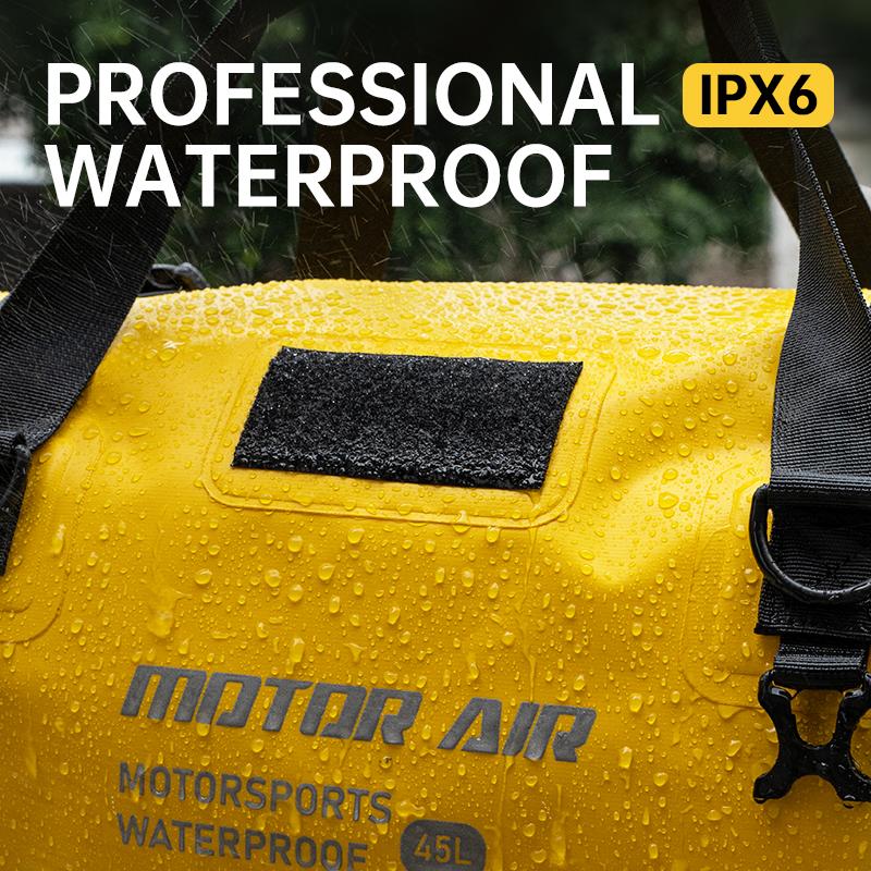 Motor Air 2025  Motorcycle Bag 45l/65l High-capacity Riding Rear Seat Pack Multifunctional Waterproof Outdoor Travel Gears