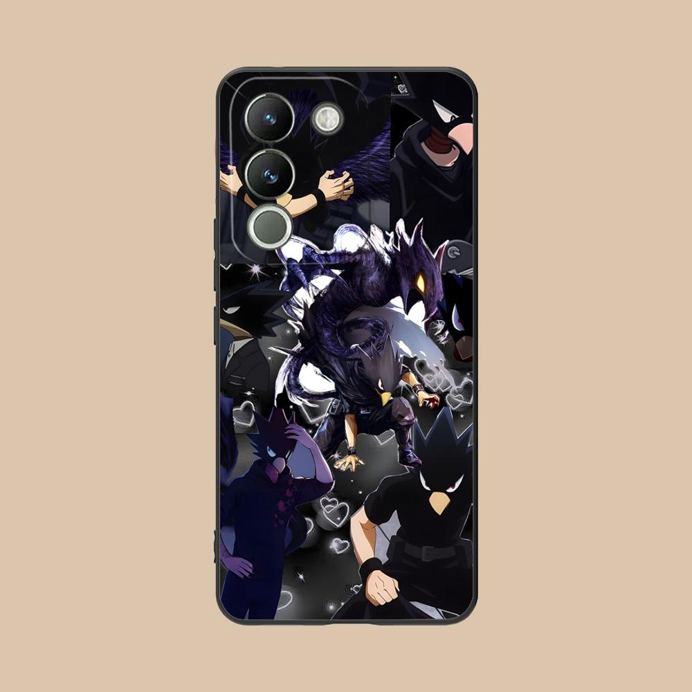 MHA Tokoyami Mobile Phone Case for VIVO V60 V50 V40 V30 V29 V27 V25 V23 Pro Lite 5G Colorful Printing Cover Luxury Cellphones