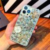 Iphone16Promax Mobile Phone Case Luxury Apple 14 Flowers 15 Hollow Bow 13 Crown Women'S Light Luxury