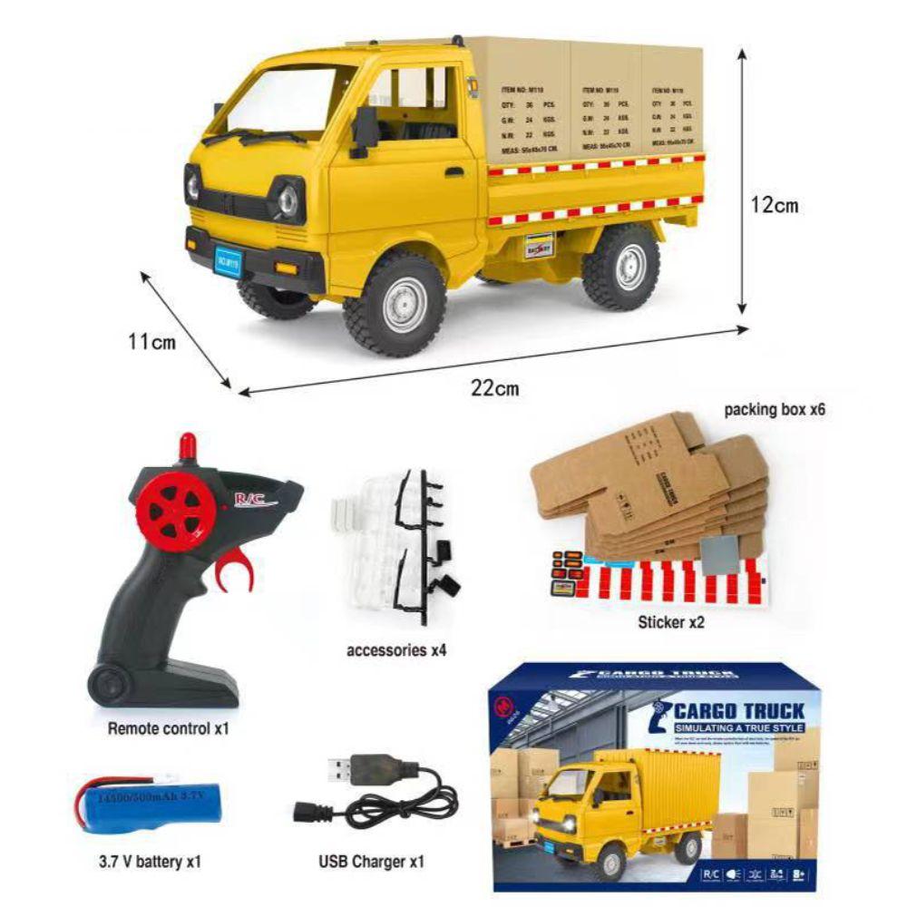1:10 Remote Control Truck Micro Truck Remote Control Car Toy New Remote Control Van Indoor Play