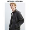 UR2026 Men's Flowing Light Spliced Denim Jacket