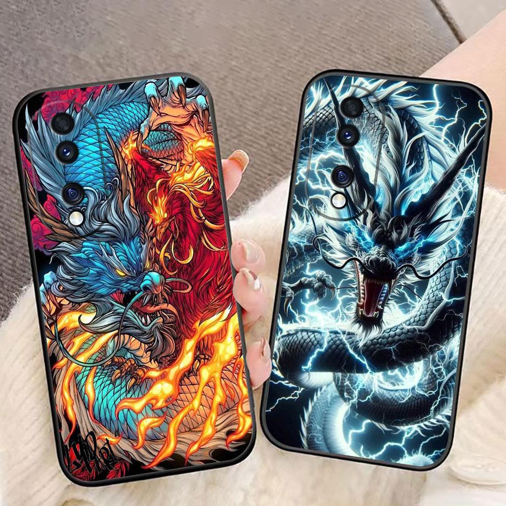 Dragon Tiger Wolf Phone Case For HUAWEI NOVA 3I 7I 8I 9 HONOR 400 20 90 X5C X6B X7 X7B X7D X8 X8B X9 X9B X9D X9A Cover Case Capa