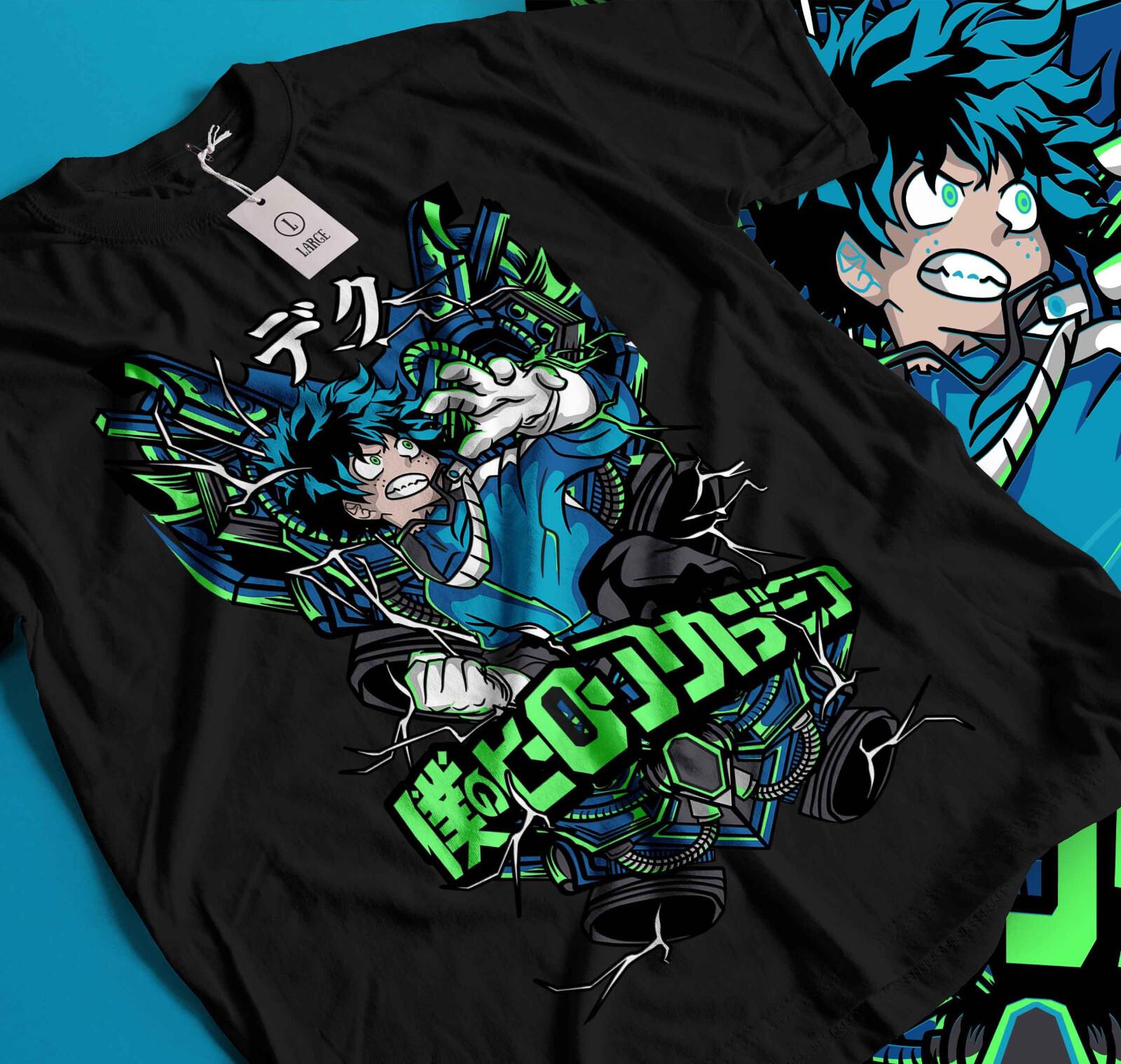Deku T-Shirt Mens Womens Tees Top All Might Boku No Hero Academia Katsuki Midoriya Shoto Dabi 151 3XL