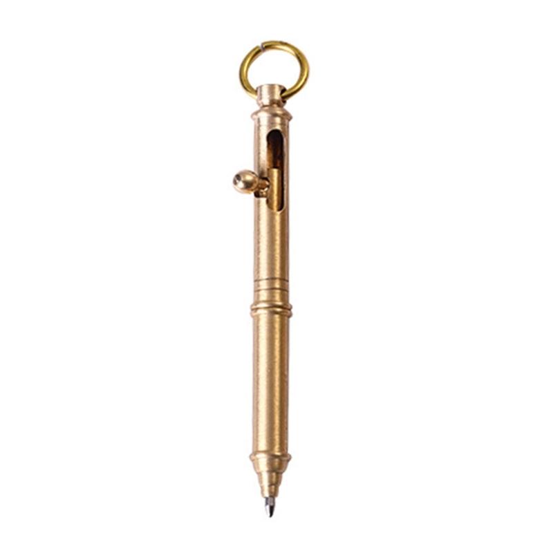Metal Signing Pen with Key Ring Business Signature Pen Office Writing Pen 1