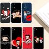 UP10 B-Bettys Art B-Boops Transparent Phone Case for Samsung Galaxy A04 A04S A14 A23 A34 A54 M23 M33 M52 M53