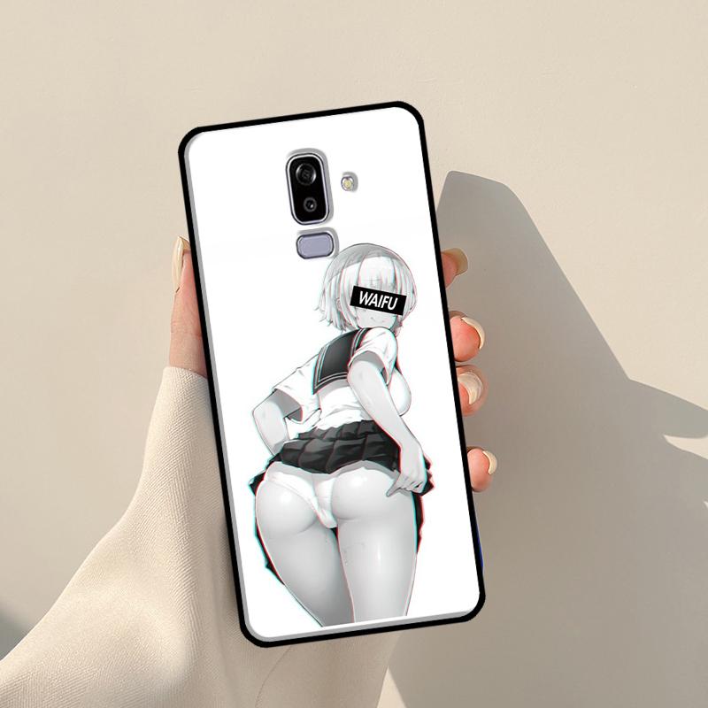 Custodia Sexy Manga Girl Per Samsung Galaxy J1 J3 J7 J5 2016 A3 A5 2017 J8 A7 A9 J4 J6 A6 A8 Plus 2018 Copertura