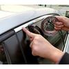 Vnější chromová lišta karoserie nárazníku ochranná lišta dveří auta stylingový prvek pro elektrická vozidla samolepka na auto šířka 6 / 9/ 12 MM