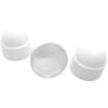 Cover Cap, Screw Cover, M10/17, 100 PCS, WHITE