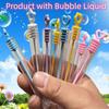 Mini Bubble Stick Unbreakable Bubble Water Children Bubble Blowing Toys Parent Child Game Outdoor Wedding Toys With Bubble Water
