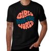 Girls Run The World Tshirt Moisture Wicking Athletic Tshirt