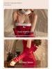 Sexy Christmas Role Play Lingerie Camisole Dress - Temptation Nightgown for Women