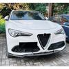 For Alfa Romeo Stelvio 2017 2018 2019 2020 2021 2022 2023 2024 Car Front Bumper Lip Splitter Front Blade Guard Protector Cover