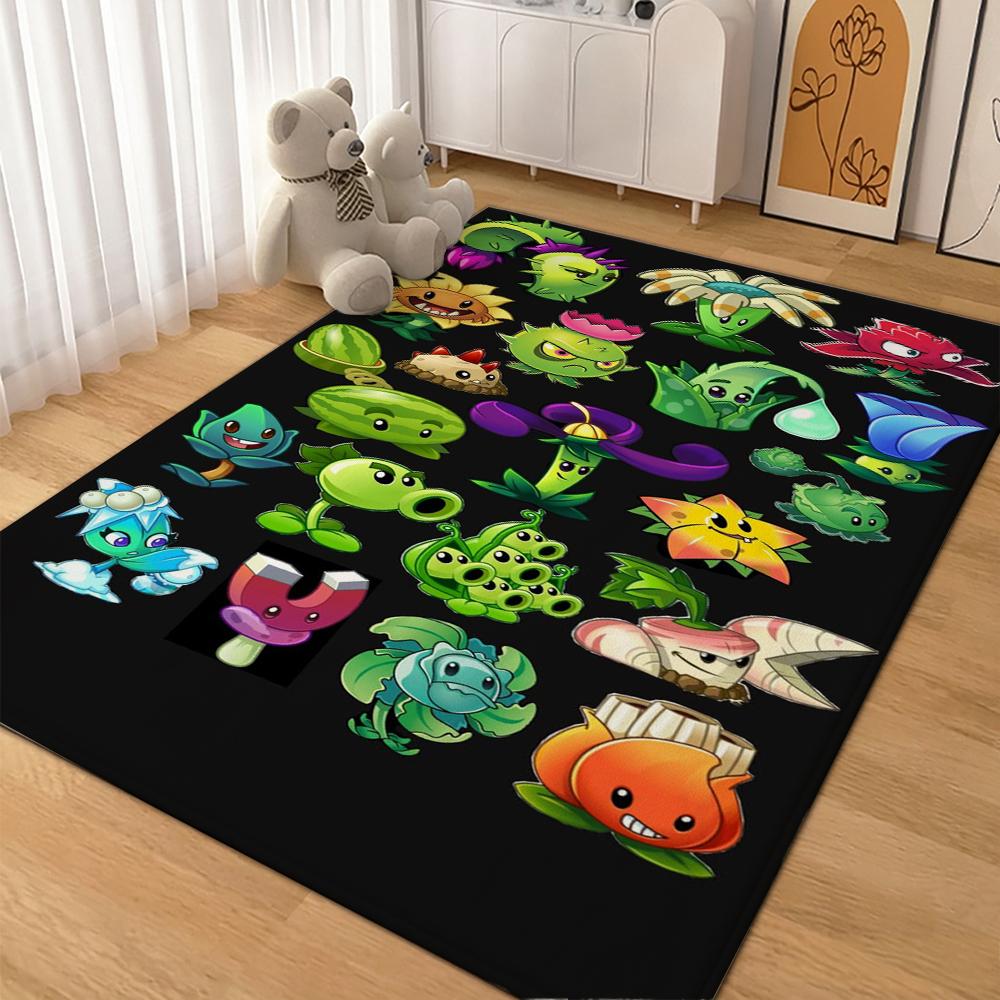 Plants Vs Zombies Carpet Living Room And Bedroom Mats Floor Mats Doormat Office Chair Cushion Room
