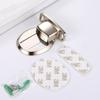 Invisible Magnetic Door Stopper Stainless Steel Punch-free Windproof Mechanical Self-locking Door Stop Door Stopper