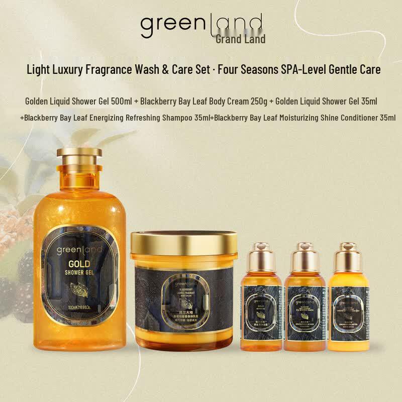 Grand Earth Golden Dream 5-Piece Floral Fragrance Gift Set