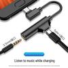 USB-C To 3.5mm Audio Adapter: Dual Function for Huawei Charging & Music
