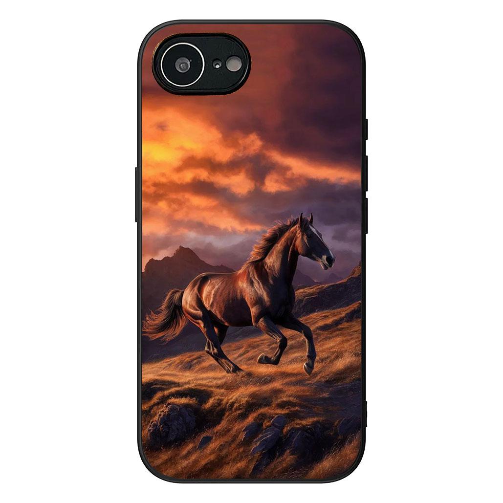 

Running Wild Horse Wallpaper Phone Case for OPPO A40 A60 A80 A38 A18 A17 A16 A78 A79 A54 A25 A57 4G 5G Protective Cover OPPO A40 4G