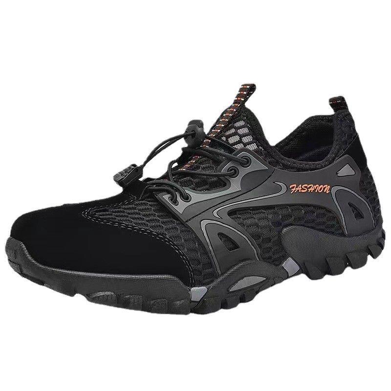 2024 Men's Breathable Mesh Hiking Shoes - Autumn Outdoor Sports Wading Footwear