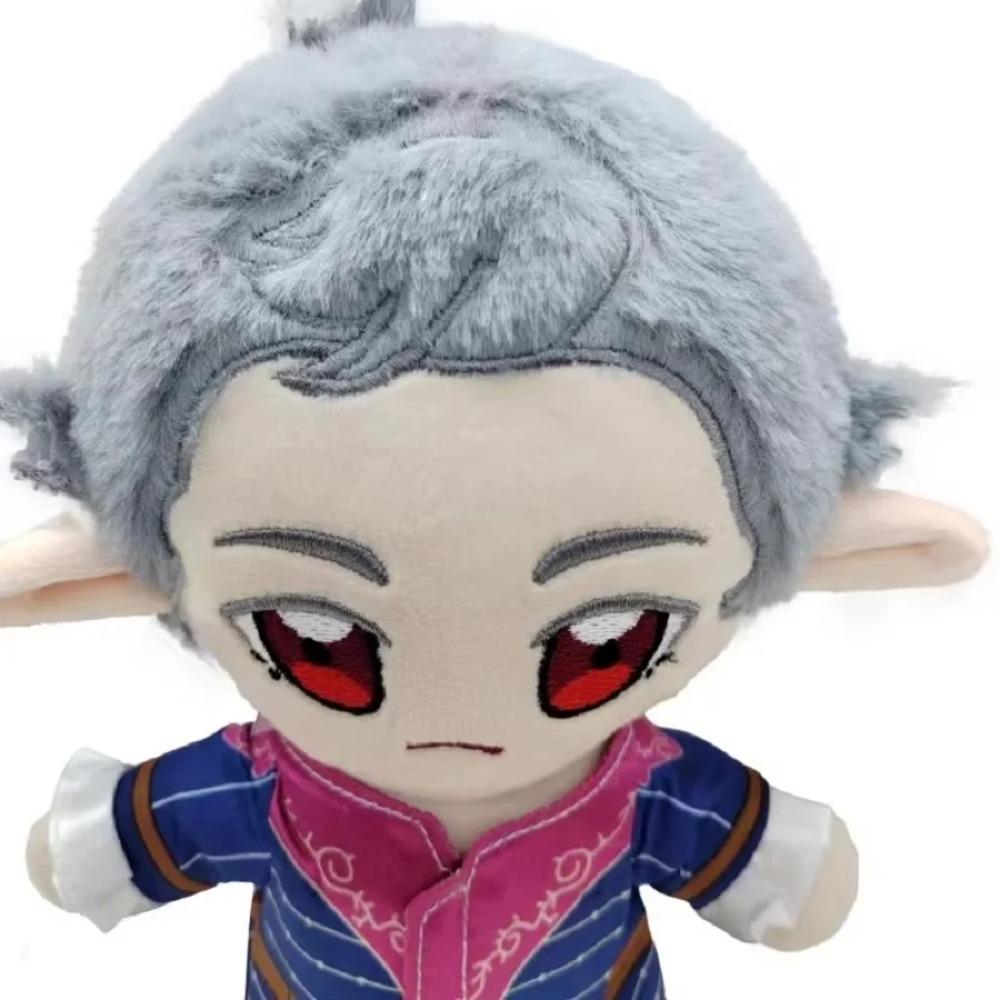 Peluche di Astarion 22 cm Gioco BG3 Morbido Peluche Animale Peluche Bambola Carina per Fan del Gioco e Bambini Regali di Natale e Compleanno