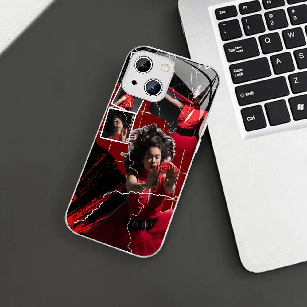 

Singer Rock M-Mitski Tempered Glass For Iphone 14 13 12 11 Pro Mini XS MAX 14Plus X XS XR Cover iphone 12