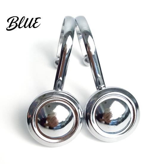 Strong Shower Curtain Installation Decorative Resistant High-quality Rustproof Corrosion Hooks 12Pcs Rings Simple Metal Durable
