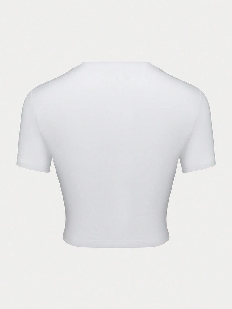 2026 Women's Cross-Border Summer Slogan Crop Top: Spicy Girl Style