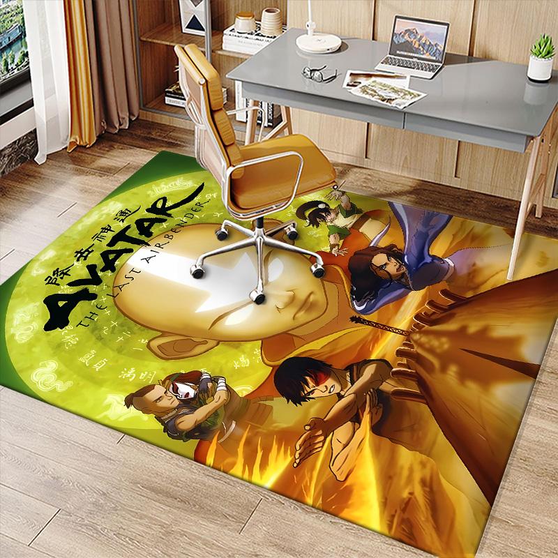 Avatar The Last Airbender1 Printed Absorbent Washable Carpet, Non-Slip Bathroom Mats, Kitchen Rugs, Yoga Mat,Living Room Entrance, Camping Picnic Rugs