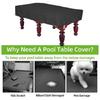 Waterproofs Billiard Pool Table Cover Outdoor Dustproof Pool Table Cover