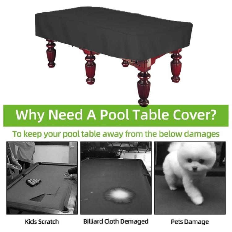 Waterproofs Billiard Pool Table Cover Outdoor Dustproof Pool Table Cover