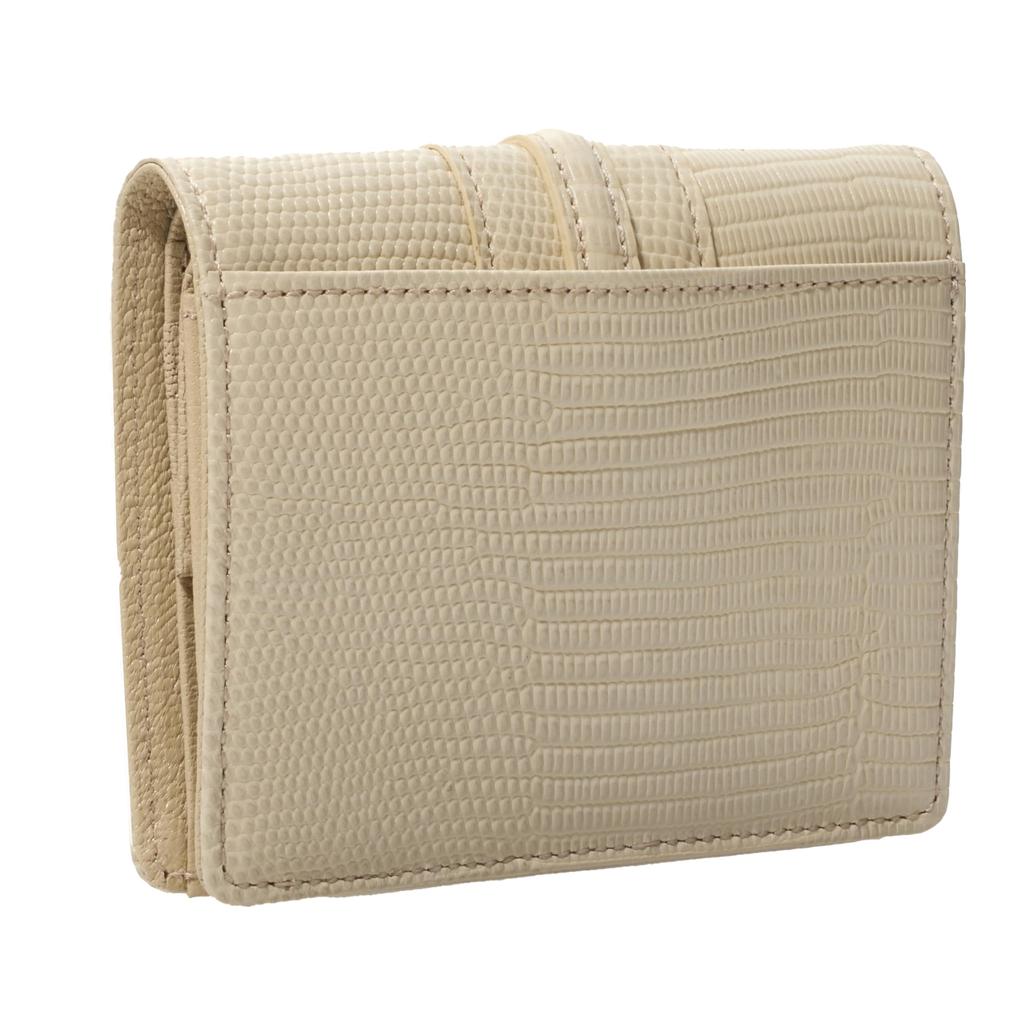 and Rosette Folded Wallet Lizard [Toff Lodestone]