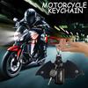 OEM ODM Bat Shaped Car Key Holder Folding Leather Key Case Organizer Pouch For SUV Motorcycle Personality Accessory Custom