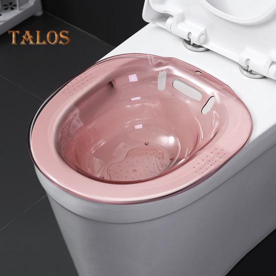 Hemorrhoids Sitz Bath Large-Capacity Wide Seating Area Anti-Overflow Toilet Wide Seat Universal Fit Sitz Bath
