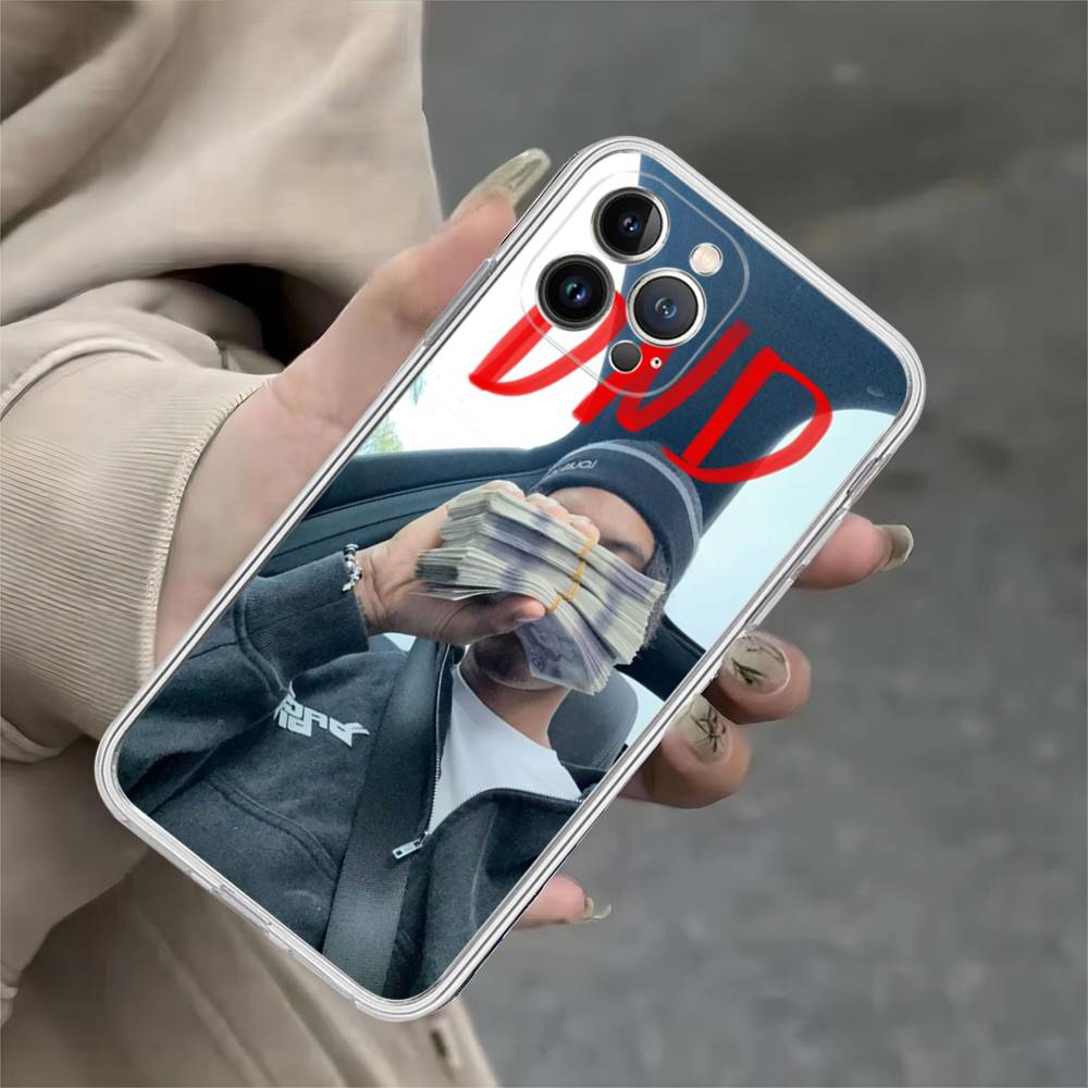 

Nemzzz British Rapper For IPhone 17 16 15 14 13 12 11 Pro Max Plus Transparent Soft TPU Phone Cover iPhone 14 pro