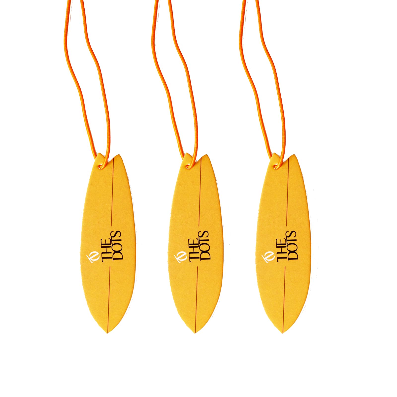 

THE DOTS 3 Pcs Car Home Card Citrus Series Suspension Type Yuzu Okayama Yuzu Okayama 3 pieces